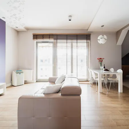 Appartement Nowy Apartament - Ulica Hallera - 6 Osob -3 Pokoje Wrocław
